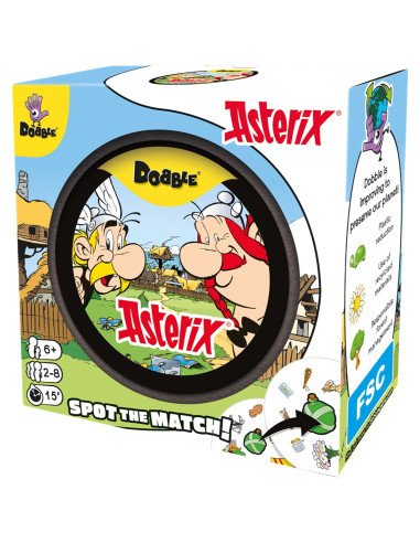 Juego de mesa dobble asterix pegi 7