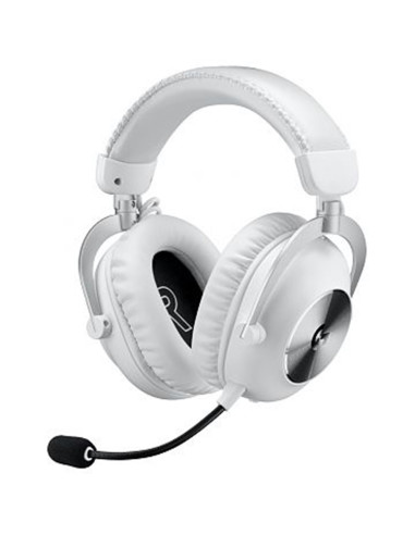 Auriculares gaming logitech g pro x 2 inalámbricos con lightspeed blancos