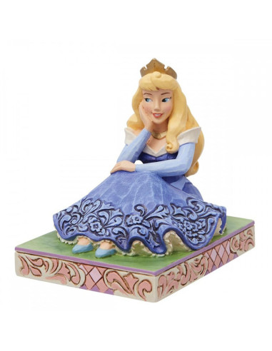 Figura decorativa enesco disney aurora posando