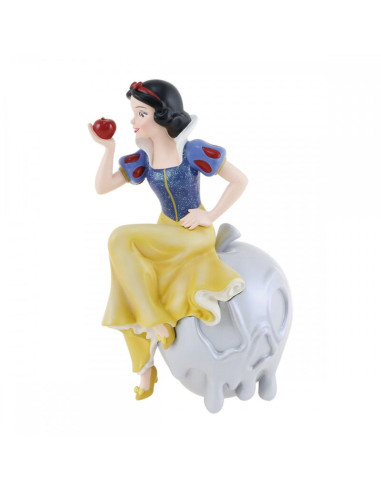 Figura decorativa enesco disney 100 blancanieves con manzana