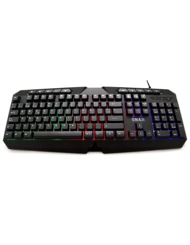 Teclado gaming onaji yubi rgb