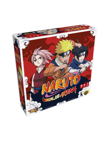 Juego de mesa naruto ninja arena edad recomendada 10 años (ingles)