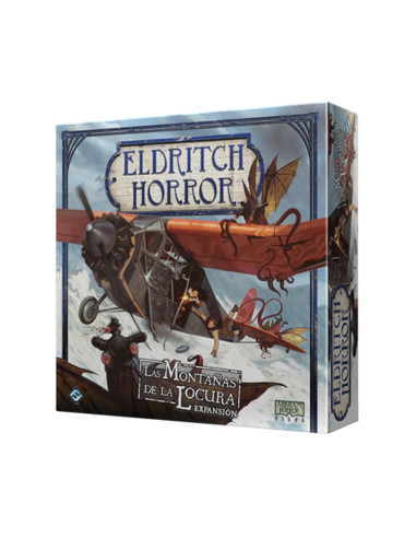 Juego de mesa eldritch horror las montañas de la locura expansion edad recomendada 14 años