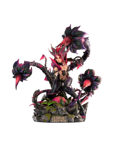 Figura league of legends estatua rise of the thorns zyra