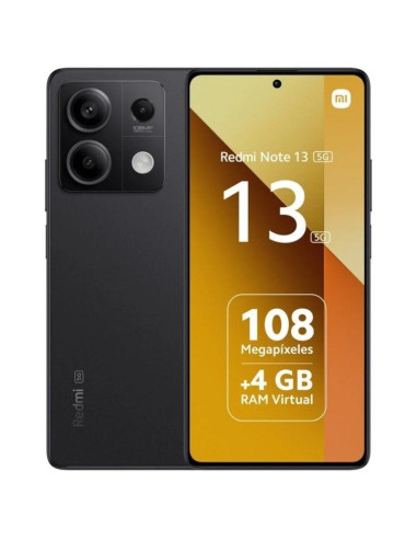 Movil xiaomi redmi note 13 5g 6gb 128gb 6.67pulgadas