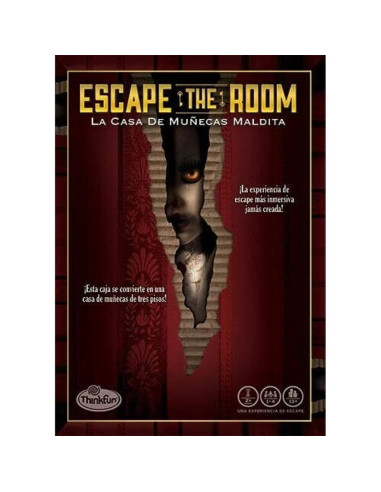 Juego de mesa escape the room la casa de muñecas maldita