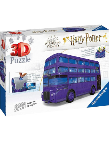 Puzzle 3d ravenzburger harry potter autobus noctámbulo