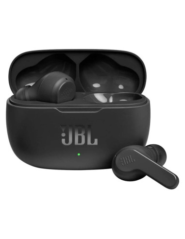 Auriculares inalambricos jbl wave 200 black color negro