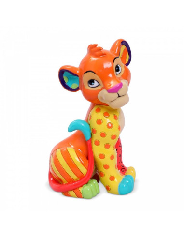 Figura enesco disney el rey león simba sentado estilo britto