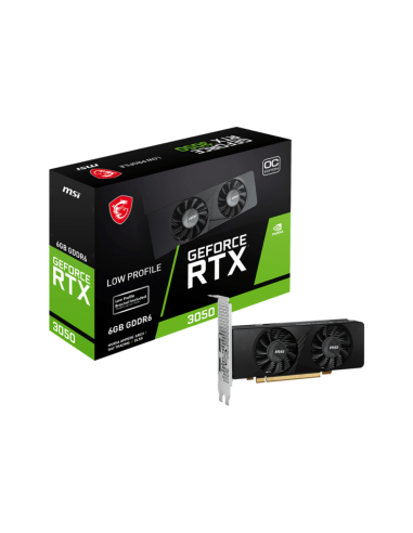 Tarjeta grafica msi nvidia rtx 3050 lp 6g oc