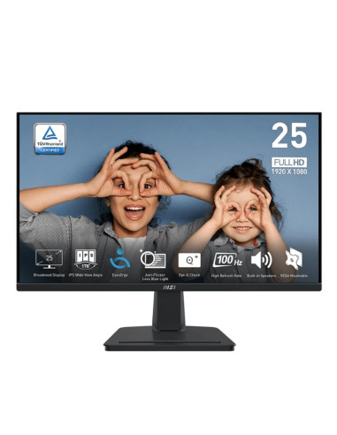 Monitor msi mp251 24.5pulgadas fhd 60hz