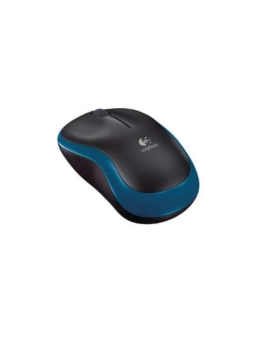 Mouse raton logitech m185 optico wireless inalambrico azul 2.4ghz