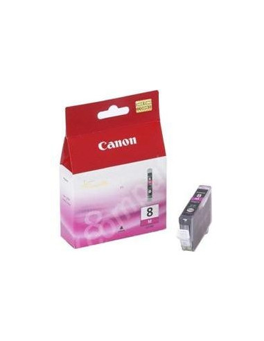 Cartucho tinta canon cli8 magenta pixma 8ml 4200 -  5200 -  6600 -  mp500 -  800