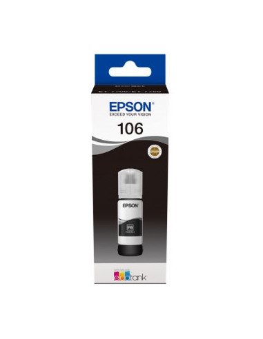 Cartucho tinta epson c13t00r140 106 ecotank foto negro ink et - 7700 - et - 7750