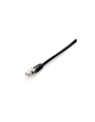 Cable red equip latiguillo rj45 u -  utp cat6 0.5m negro