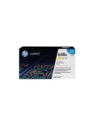 Toner hp 648a ce262a amarillo ce262a cp4525dn