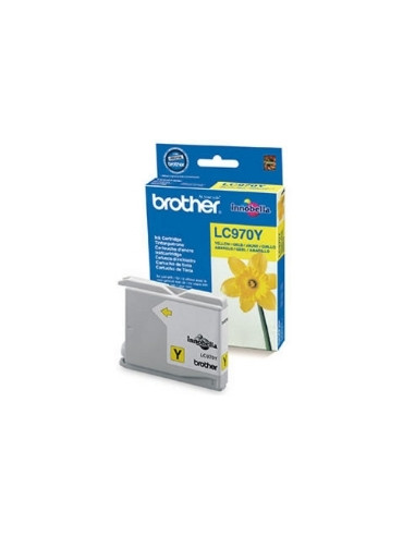 Cartucho tinta brother lc970y amarillo 300 paginas dcp - 135c -  dcp - 150c -  mfc - 235c -  mfc - 260c