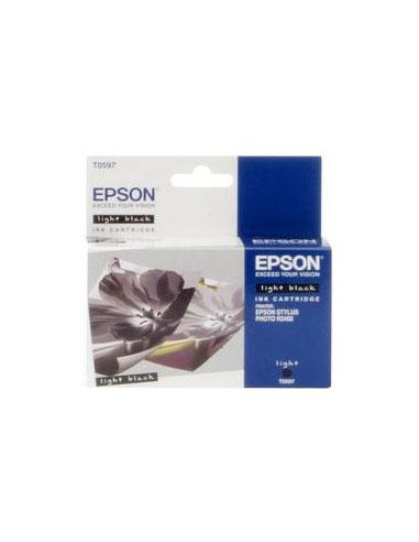 Cartucho tinta epson t059740 r2400 negro claro