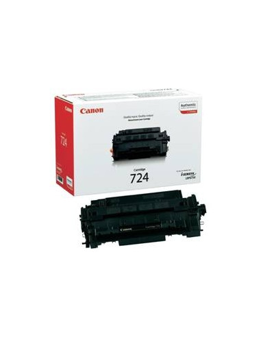 Toner canon 724 negro 6000 paginas i - sensys lbp6750dn