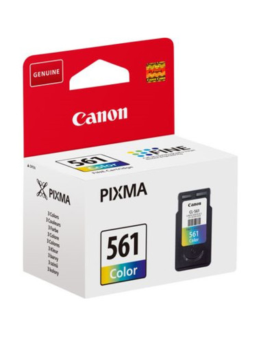 Cartucho tinta canon cl - 561 cian - magenta - amarillo 8.3ml 180 paginas ts5350 - ts5351