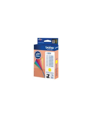 Cartucho tinta brother lc223ybp amarillo 550 paginas dcp4120dw -  mfcj4420dw -  mfcj4620dw -  mfcj5320dw -