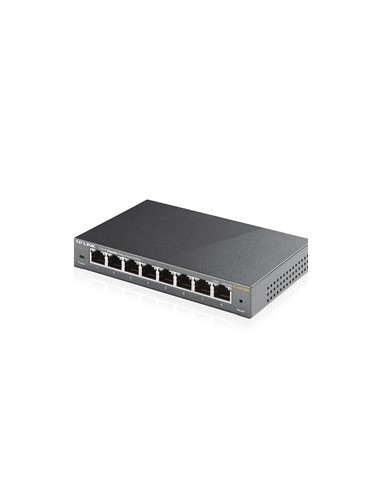 Switch 8 puertos 10 - 100 - 1000 tp - link gris