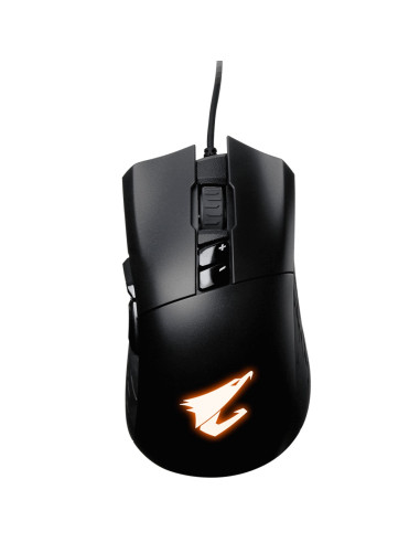 Mouse raton gigabyte optico gaming aorus m3 6400dpi usb negro