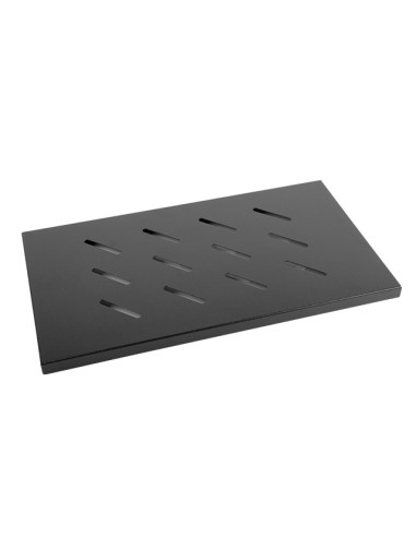 Bandeja fija lanberg 1u 465x315 mm hasta 120 kg rack de 19 negro