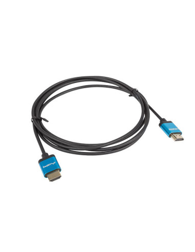 Cable hdmi lanberg macho - macho v2.0 4k slim 1m negro