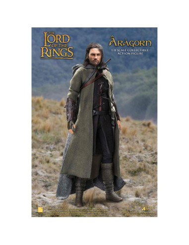 Figura star ace el señor de los anillos aragorn 2.0 version especial real master serie 22.5 cm