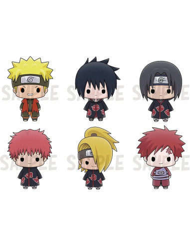 Figuras megahouse naruto chokorin mascot set vol. 2 6 articulos