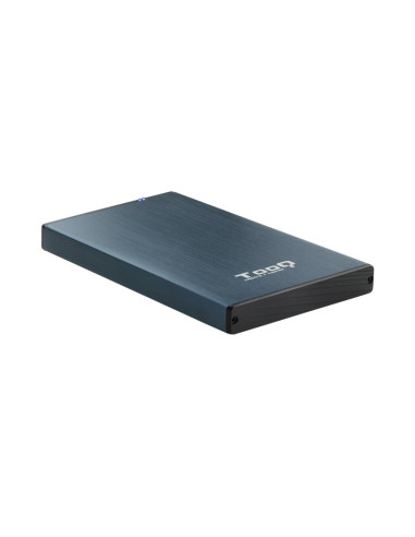 Caja externa tooq tqe - 2527pb 2.5pulgadas 9 -5 mm sata usb 3.0 - 3.1 azul