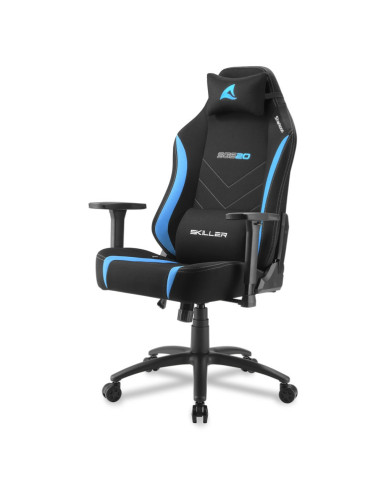 Silla gaming sharkoon sgs20 fabric negro - azul