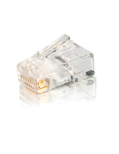 Kit 100 uds conectores rj45 equip categoria 5e