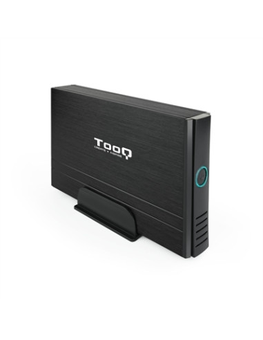 Caja externa tooq tqe - 3520b para hdd 3.5pulgadas sata usb 2.0 negro