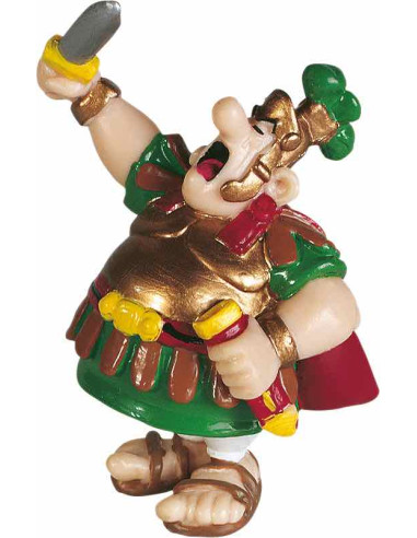 Figura plastoy asterix & obelix centurion romano con espada pvc