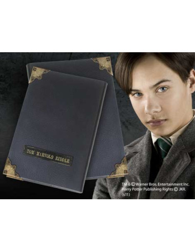 Replica the noble collection harry potter diario de tom riddle pulgadasvoldemortpulgadas