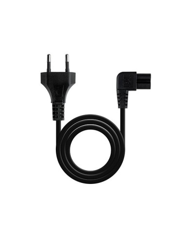 Cable alimentacion tipo philip nanocable 1.8m negro 1.8m - cee7 - 16 - m - c7 - acodado