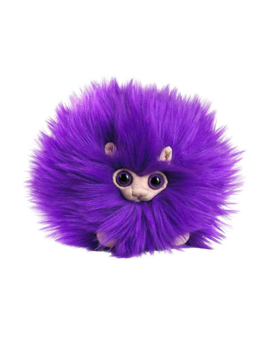 Peluche the noble collection harry potter animales fantasticos pygmy puff purpura