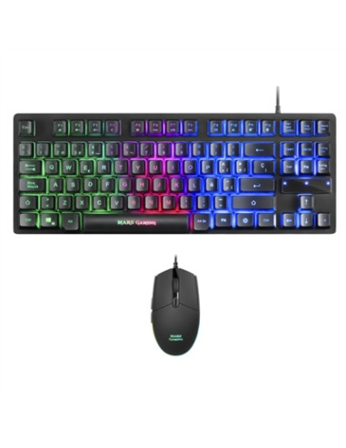 Kit teclado + raton mars gaming mcptkles rgb