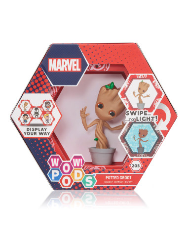 Figura wow! pod marvel potted groot