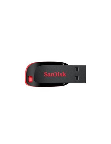 Memoria usb 2.0 sandisk 32gb cruzer blade rojo