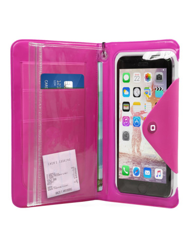 Funda impermeable sbs summer line para smartphone 5pulgadas rosa