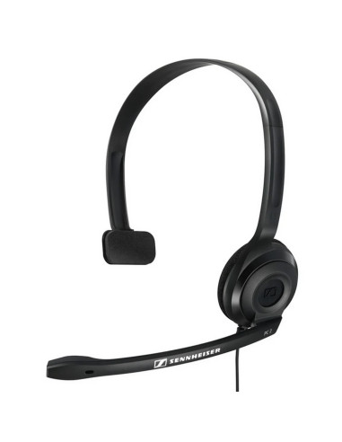 Auriculares epos sennheiser pc 2 chat microfono jack 3.5mm negro