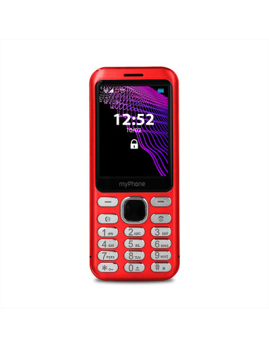 Telefono movil myphone maestro red 2.8pulgadas -  2mpx -  2g - rojo