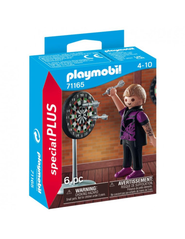 Playmobil jugador de dardos