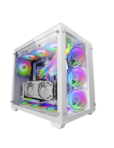 Caja ordenador mars gaming mcv3 premium xxl blanco e - atx 1 x usb 3.0 2 x usb 2.0