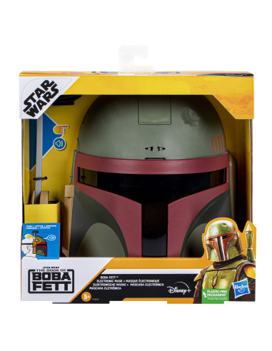 Máscara electrónica hasbro star wars boba fett