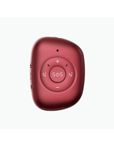 Localizador gps leotec smart tracker anti - perdida 4g rojo