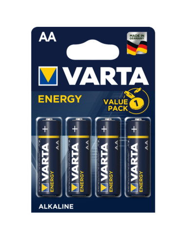 Blister pilas varta alcalinas energy lr6 aa -  4 pilas